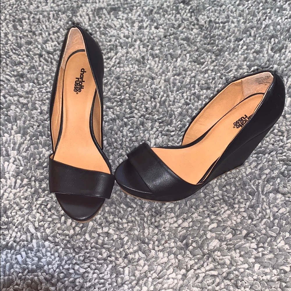 Black heels